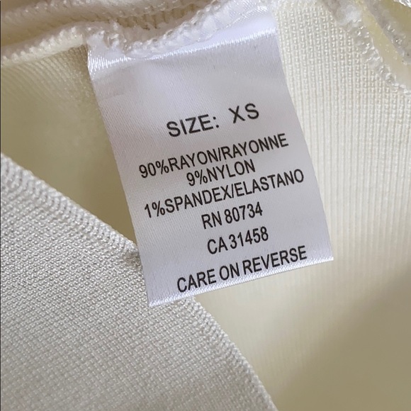 White bandage bodycon dress - Picture 7 of 7